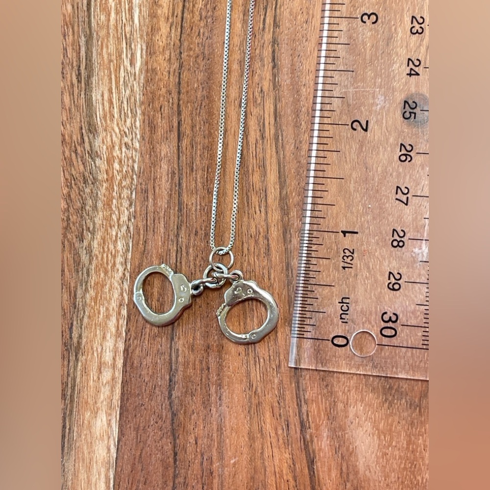 Sterling Silver Cuff Necklace